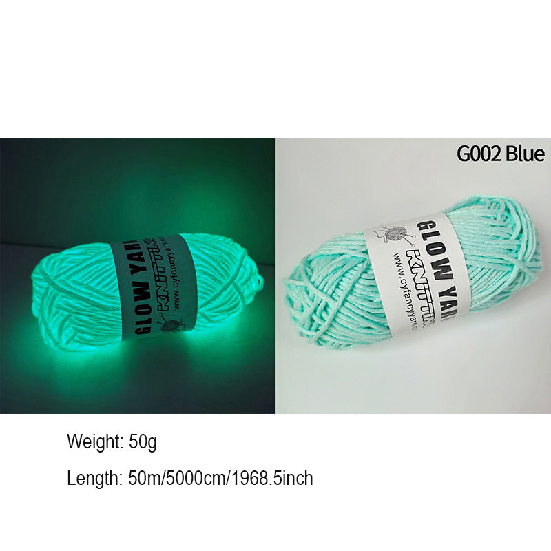 Glow In The Dark DIY Knitting Kit for Beginners