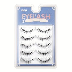 10pcs Natural False Eyelashes for Thai Makeup Style