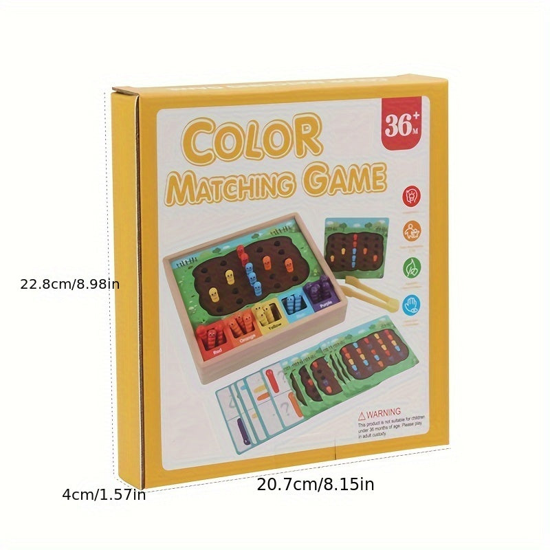 Wooden Bug Catching Game for Kids - Back to School Fun!