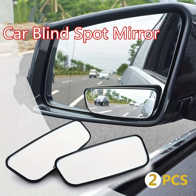 Adjustable Wide Angle Car Blind Spot Mirrors - Enhance Driving Safety