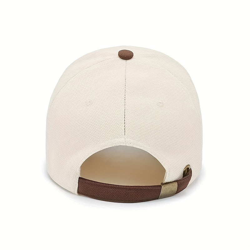 Unisex Embroidered Baseball Cap Cotton Couple Dad Hats