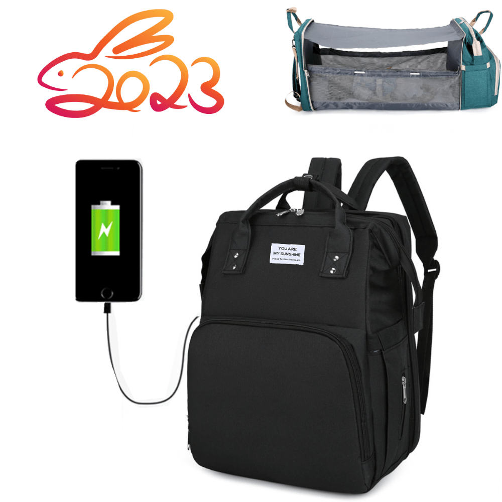 Foldable Baby Bed Mummy Bag Large Capacity