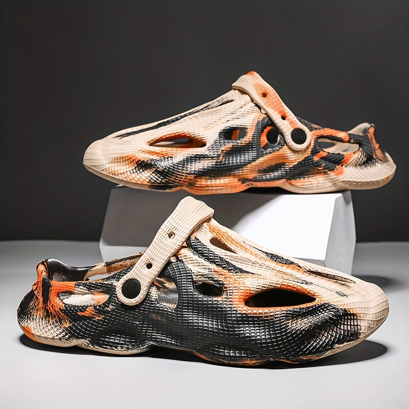 Unisex Camo Comfy Clogs Non Slip Garden Shoes