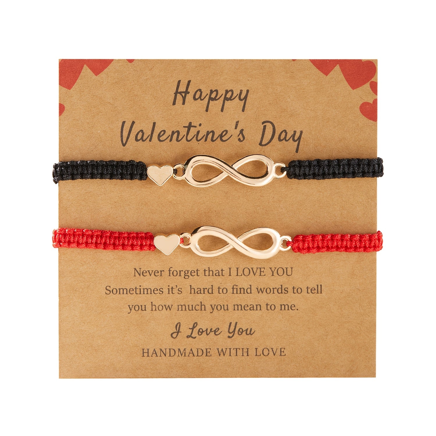 Infinity Symbol Couples Bracelets Set