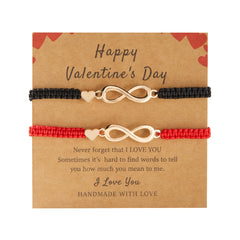 Infinity Symbol Couples Bracelets Set