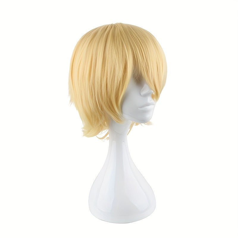 Men's 14 Inch Anime Cosplay Wig