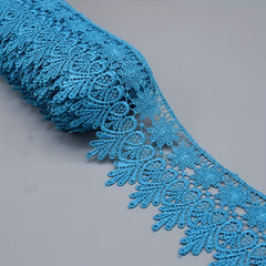 Wide Crochet Lace Ribbon for DIY Embroidery & Decoration