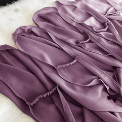 Solid Chiffon Hijab Scarf Women's Long Shawl Lightweight Hair Wrap