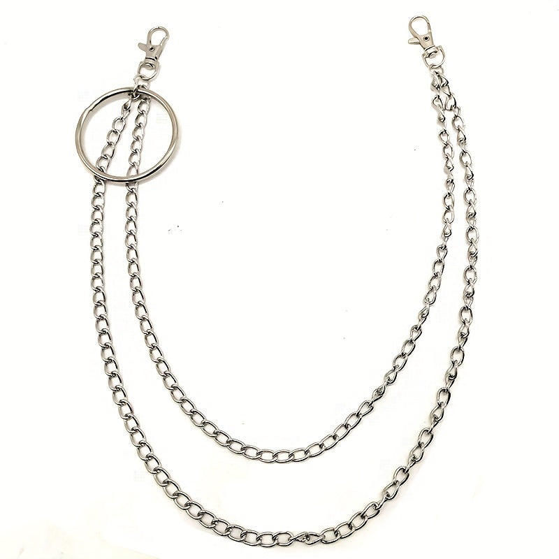 Pants Chain Lobster Clasps Punk Style Jeans Trousers Decoration