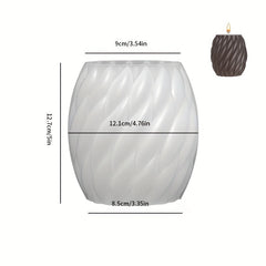Spiral Ball Candle Holder Silicone Mold Candle Making Epoxy Resin
