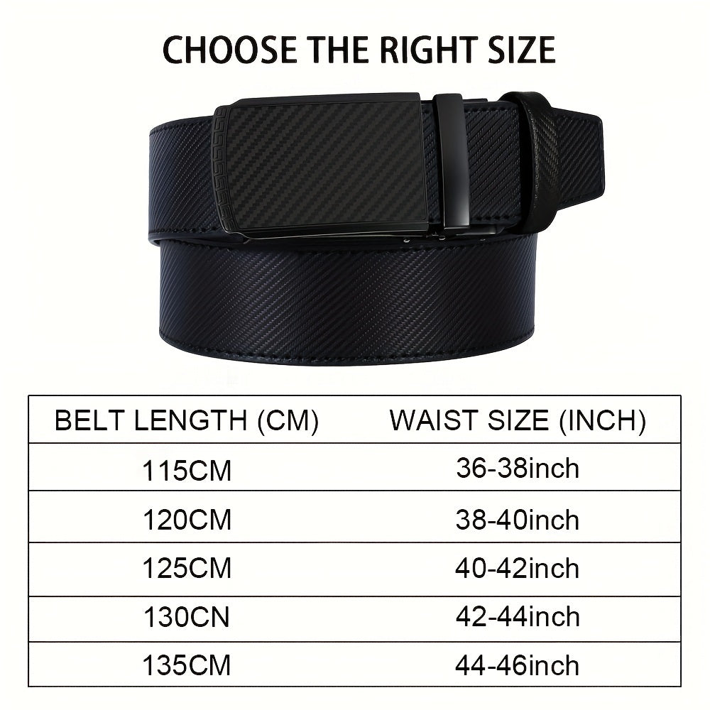 Rivet Automatic Buckle Alloy Belt Casual Adjustable Belt For Men