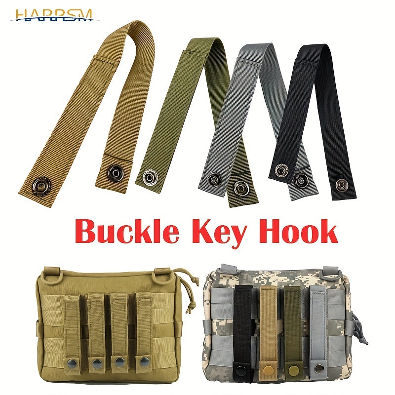 Nylon Molle Webbing Clips for Outdoor Hiking, Climbing