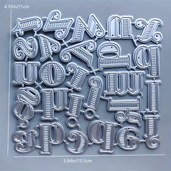 Letter Metal Cutting Die Stencil for DIY Scrapbooking Card Making Craft