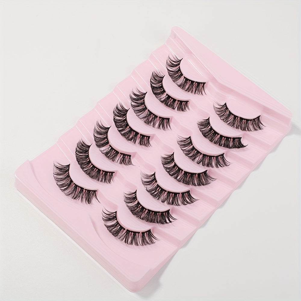D Curl 14mm Mink Lashes Multipack | Natural Wispy Individual Eyelash Extensions