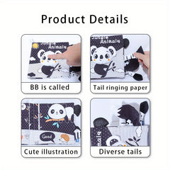 3D Christmas Cloth Book with Animals & Illustrations