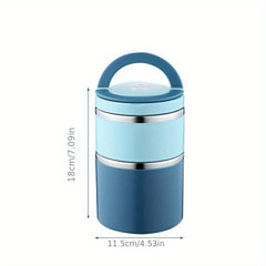 Portable Stainless Steel Music Insulated Lunch Box for Teenagers