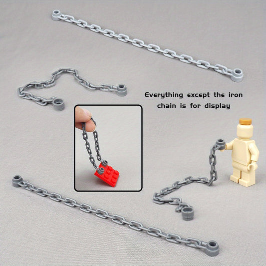 Building Blocks Long Iron Chain Scene Model Parts