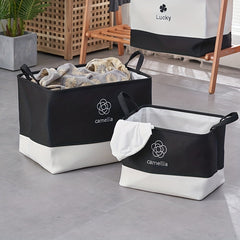 Large Capacity Folding Clothes Storage Box with Handles