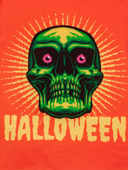 Boys Skull Printed Street Style T Shirt Halloween Costume Casual
