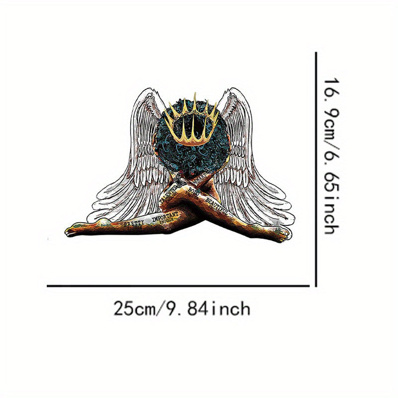 Dark Women Print Sticker Iron Transfer for T-shirt Jeans Backpack