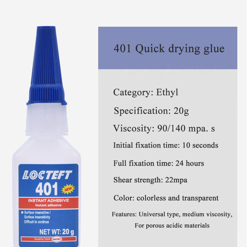 Strong Glue Quick Drying Adhesive for Metal and Plastic