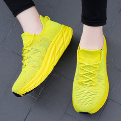 Breathable Mesh Athletic Sneakers for Outdoor Running