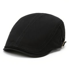 Casual Classic Retro Couple Hat Streetwear Solid Unisex