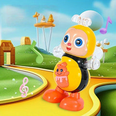 Singing Dancing Little Bee Toy Interactive Educational Gift Multicolor