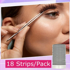 18pcs Lash Glue Replacement Strips Self Adhesive Pack Waterproof