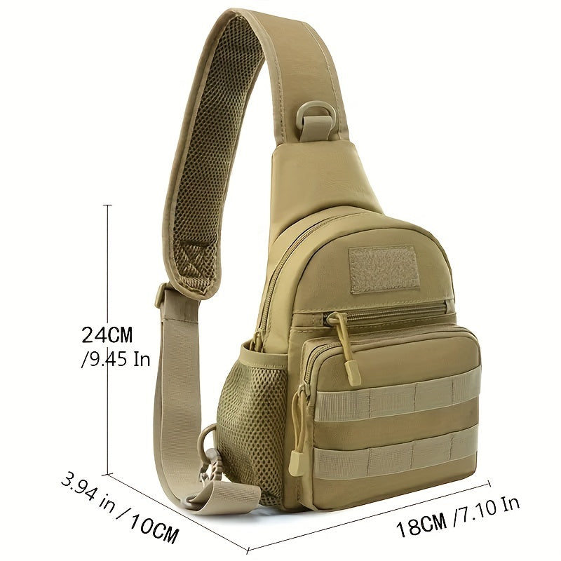 Tactical Shoulder Bag for Outdoor Hiking Camping Fishing