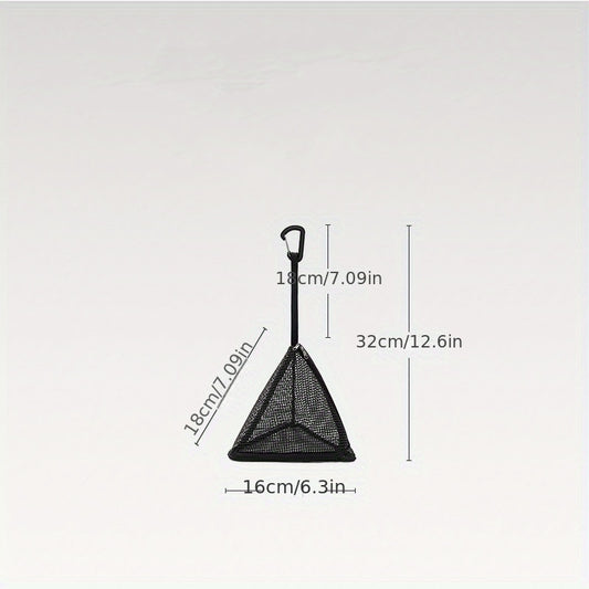 Durable Triangle Hanging Bag Mesh Hanging Basket Net