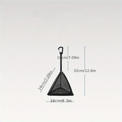 Durable Triangle Hanging Bag Mesh Hanging Basket Net