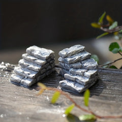 Mini Stone Steps Road Staircase Figurine Craft DIY Fairy Garden Accessories