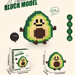 Building Block Toys Happy Food Play Series