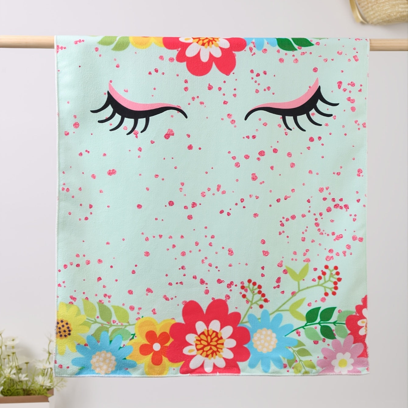 Unicorn Print Bath Towel Microfiber Quick Dry 25 X 59
