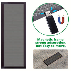 5pcs Sticky Vent Mesh Covers for Home Floor Wall Ceiling Air Vent Filters