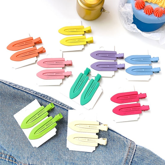 3pcs Hair Clips No Bend No Crease Hair Barrettes