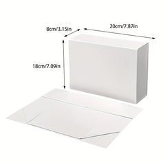 Ornament Storage Box w/ Magnetic Closure - Ideal for Decorations