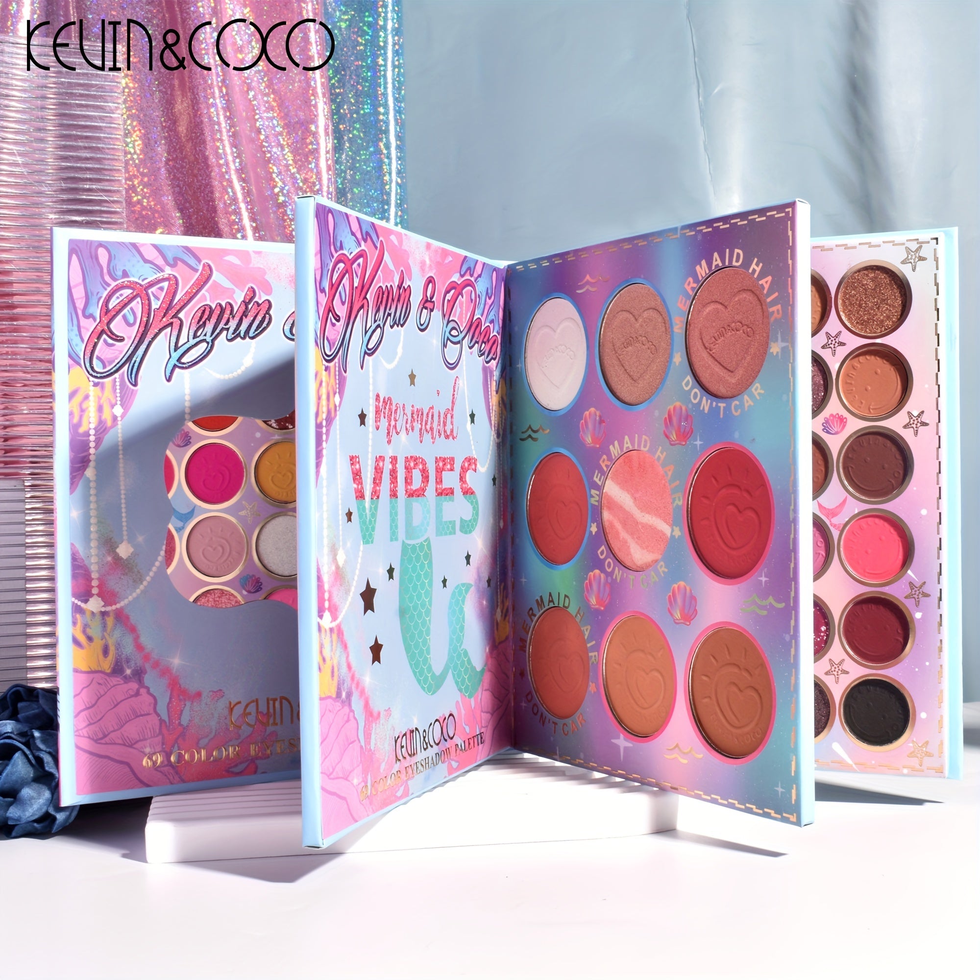 Pearly Matte Eyeshadow Palette Long Lasting Brightening Makeup