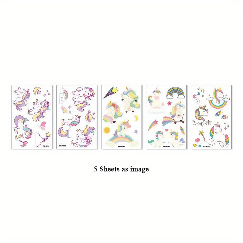 Herbal Tattoo Stickers Semi permanent Waterproof Durable Clavicle Arm Simulation