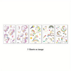 Herbal Tattoo Stickers Semi permanent Waterproof Durable Clavicle Arm Simulation
