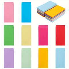 100 Pack Colored Cash Envelopes Money Saving Budgeting