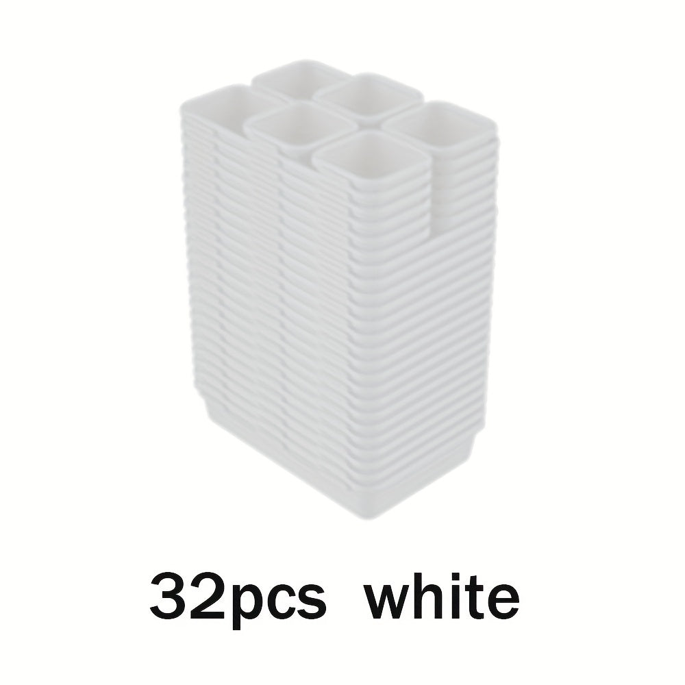 32pc Tool Storage Tray Plastic Organizer Garage Parts Storage Bin