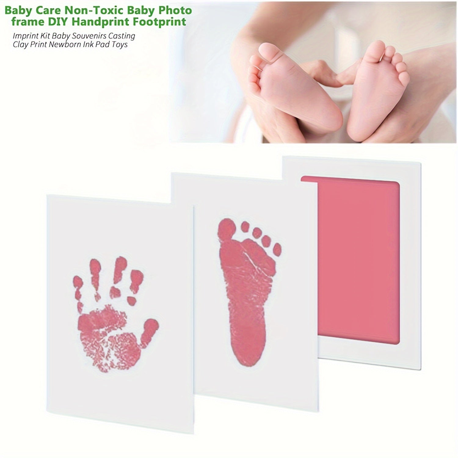 Baby Stamp Pad for Hand and Footprint