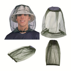 Anti-Mosquito Night Fishing Hat Insect-Proof Bee-Proof Outdoor Hat
