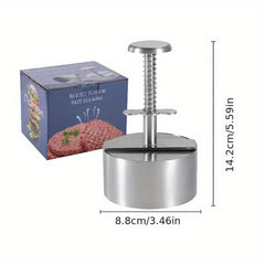 Stainless Steel Burger Patty Press Cheeseburger Press Hamburger Patty Maker Mold