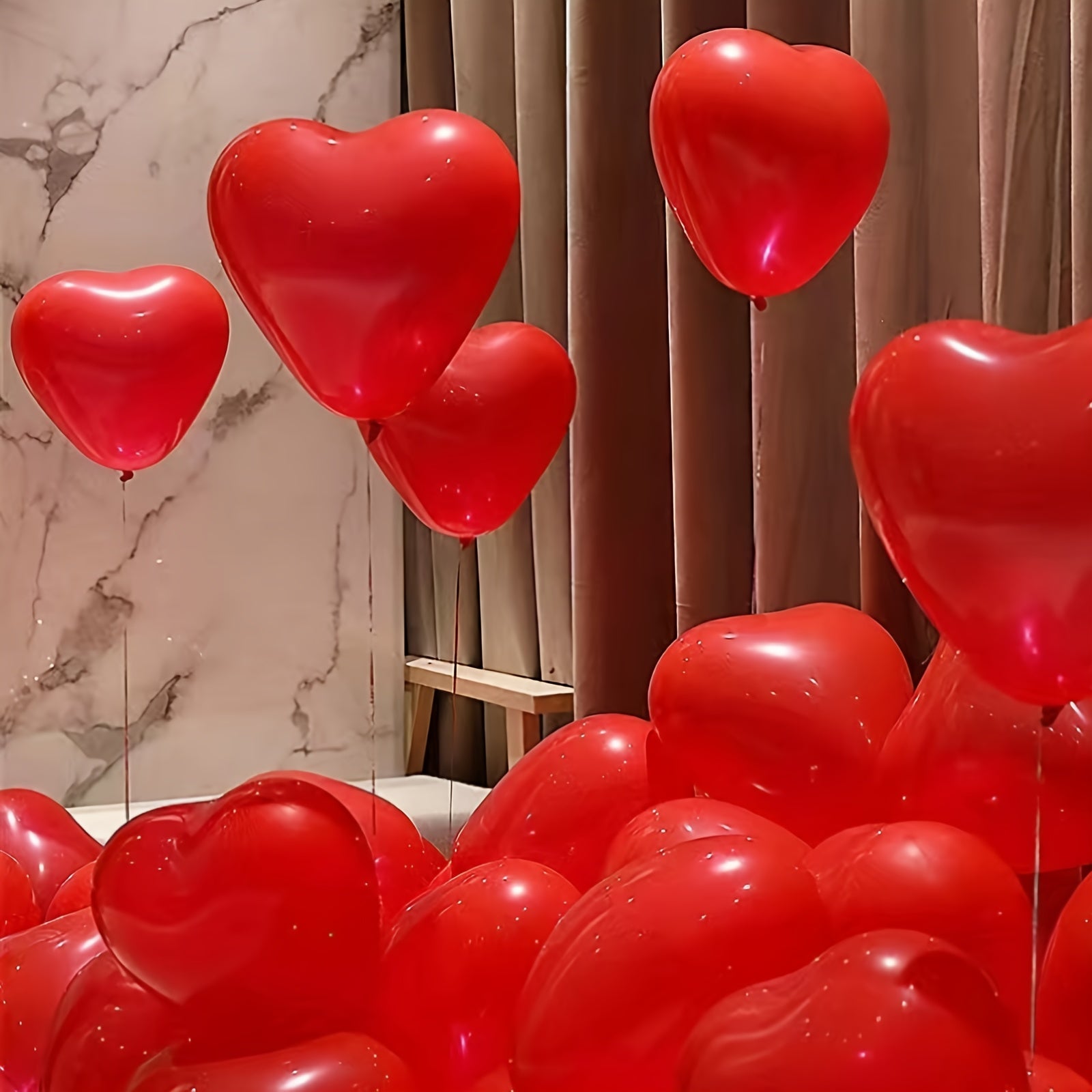 31pcs Red Heart Balloon Set for Romantic Occasions