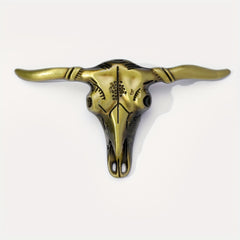 Big Bull Head Belt Buckle for Women & Men Western Jeans Accessories
