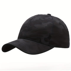 Men's Camo Baseball Cap Adjustable Sunhat Sport Headdress