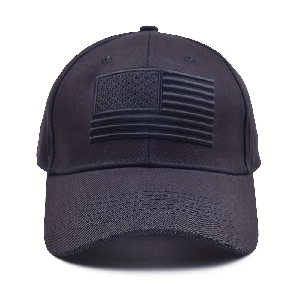 Flag Embroidery Baseball Cap Patriotic Independence Dad Hat